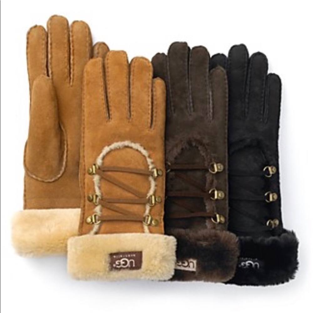 Ugg Igloo Gloves In Sangria